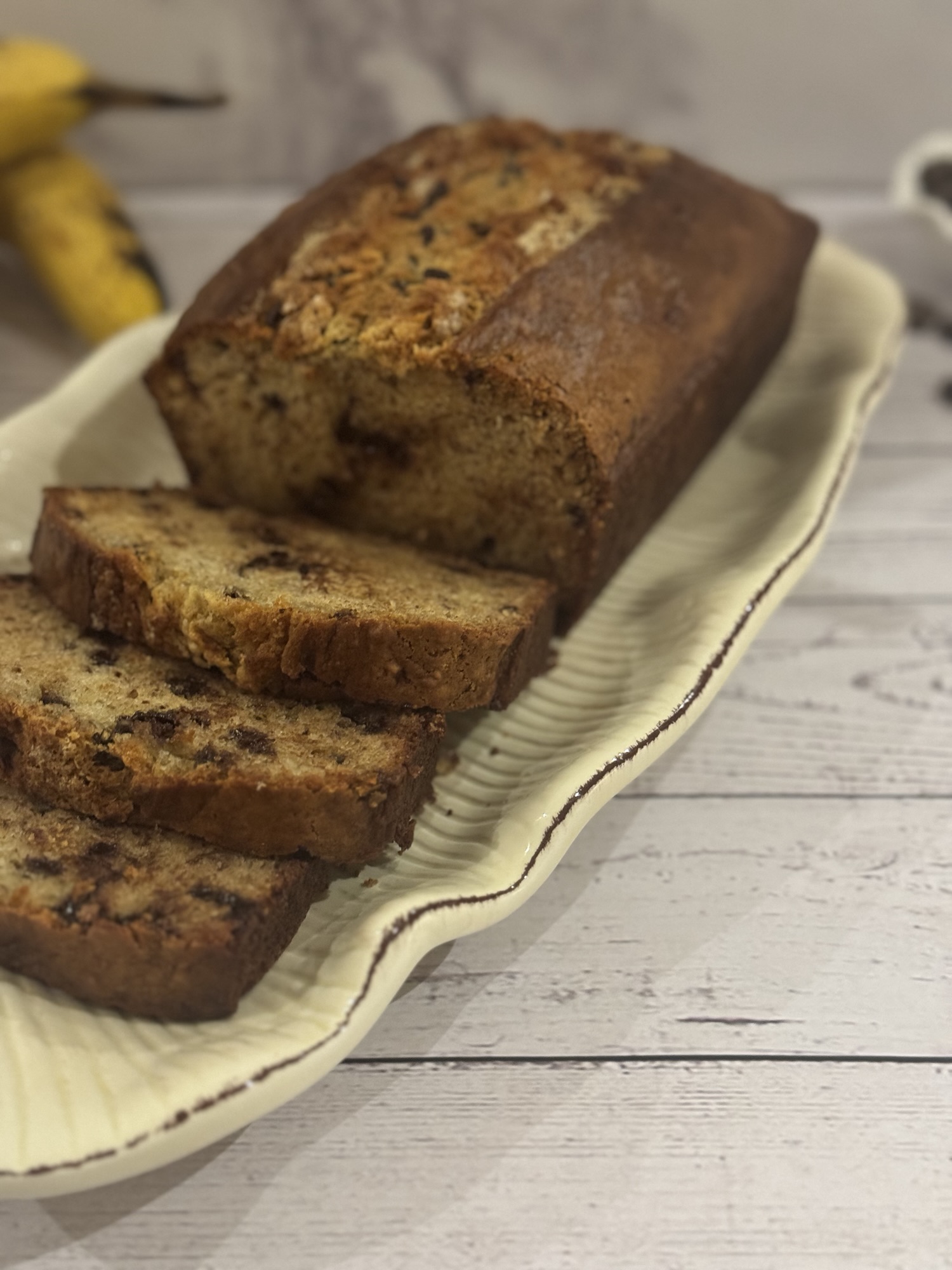 Classic Chocolate Chip Banana Bread