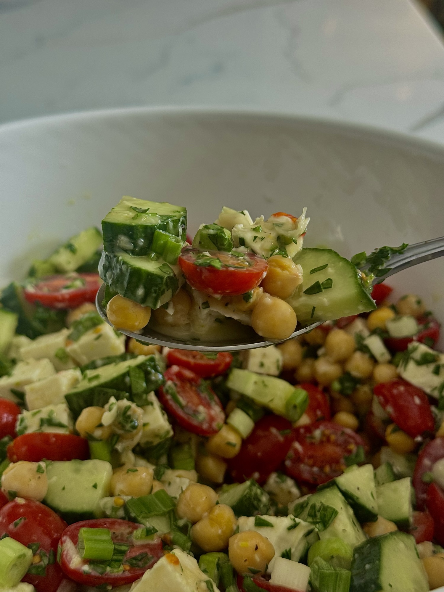 Mediterranean Chickpea Salad